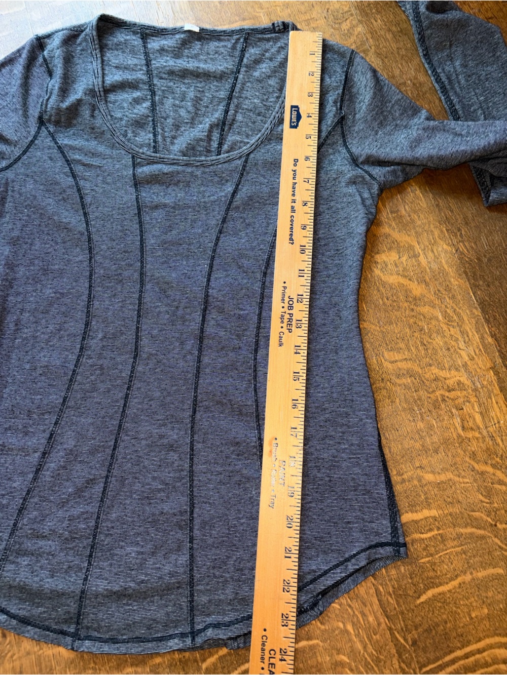Lululemon Between the Lines long sleeve Micro Stripe top - Picture 5 of 5